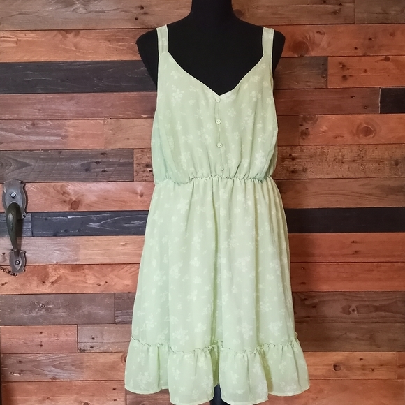 NWT Liberty Love green flowy dress - 2XL - Picture 2 of 6